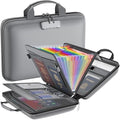 Tamfile Fireproof File Organizer with Lock,Hard Case Fireproof Document Box by Tamfile