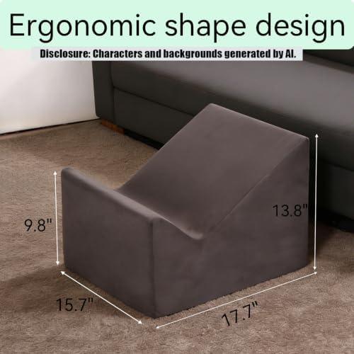 Version that Modern Pouf Ottoman,Relax Stool,Floor Poufs for Couch - Image 2