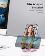 Wireless Charging Station,3 in 1 Charging Stand for Apple Multiple Devices - Image 5