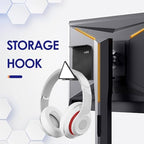 HC128 Headphone Holder Hanger for Desk, Include Adhesive Strips, Universal Headset Stand for PS4/PS5/Xbox/PC/Mac/Headphones Game Controller Hanger (Including 4 Types) - Image 6