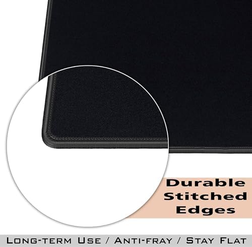 SaiTech IT 50 Pack Waterproof Mouse Pad, 8.66x7.1 inch, Black - Image 3