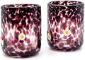 SiliFine 2 Pcs Deviled Egg Icon Juice Glasses by SiliFine