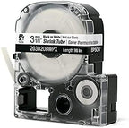 Epson LABELWORKS 203B20BWPX Tape Cartridge - Black on White Shrink Tube Industrial Label Maker Tape - AWG 14-22, 1/8" (3MM) Wide, 8 ft (98") - Image 3