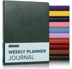 Harbor Weekly Journal Notebook Planner 2027 Leida Pine by Harbor