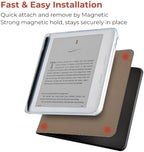 Case for Kobo Libra Colour, 2-in-1 Magnetic Removable Protective Cover with Pen Holder (Black) - Image 3