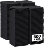 AIDEA Microfiber Cleaning Cloth-600PK, Soft Microfiber Towels for Cars, Absorbent Cleaning Rags, Lint-Free Streak-Free Wash Cloths for House, Kitchen, Window(12in.x12in), Black by AIDEAHOME