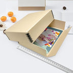 Lineco Museum Archival Storage Box, Drop Front, 14.75x18.75x3 in, Tan - Image 4