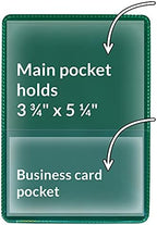 STORE SMART - Green-Back Auto Insurance & ID Card Holders - 300 Pack - RFS20-G-300 - Image 2