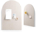 Large Arched Felt Bulletin Board 35.4''×23.6'', Oatmeal by FLUXYNARA