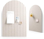 Large Arched Felt Bulletin Board 35.4''×23.6'', Oatmeal by FLUXYNARA