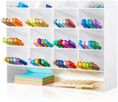 MotiMind Acrylic Pen and Marker Organizer for 200 Markers by MotiMind