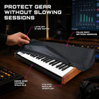 DigitalDeckCovers Dust Cover for MOOG SUB 37, Subsequent 37, Little Phatty - Image 3