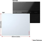 Pulsar Gaming Gears Superglide Pad v1 Glass Mouse Pad, L, White - Image 6