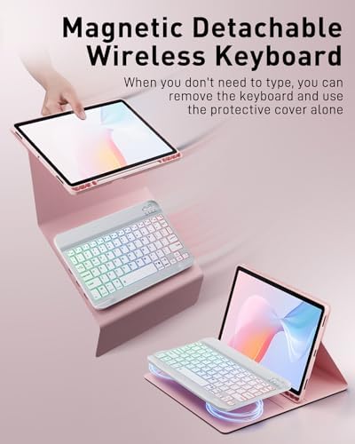 Case Keyboard for Samsung Galaxy Tab S10 FE Plus/S10 FE+ 13.1 inch 2025 - Image 4