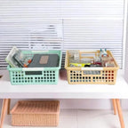 6 Pack Plastic Turn in Paper Trays for Classroom, Storage Bin Baskets - Image 6