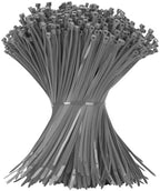 Armpow 12 Inch Zip Ties Silver 1000 PCS, 50 Lbs- Heavy Duty Tensile Strength, Nylon PA66 UV Resistant Cable Ties for Indoor and Outdoor Use - Ideal for object bundling and fastening by HighQualityTies