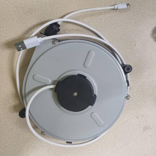 Retractable Cable Management Charging Cord Organizer, Data Cable Winding Reel Charging Cable Automatic Retractable1-3 Meters Reel Phone Cord Holder(3metersTYPE-C) - Image 4