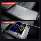 USB Hub for Tesla Model Y Juniper Accessories 2026 & Model 3 Highland 2025 Accessories, Hidden Console Phone Charger Hub, Center Console Interior (2-Type C for ModelY/3 Juniper&Highland) - Image 5