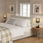 Fenmzee Bedside Lamps for Bedroom Set of 2 - Table Desk Lamp for Nightstand - Image 4