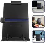 Adjustable Metal Book Stand Desktop Document Holder for Typing and Reading, Black Tabletop Copy Holder for Students and Office Use - Image 6