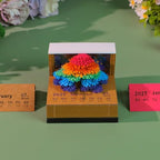 3D Tree of Chakra Calendar 2027 Time Piece Memo Pad with LED Light - Image 3