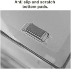 Acrimet Facility 4 Tier Letter Tray, Side Load, Letter Size/A4, Desktop File Organizer, Plastic (Clear Gray) - Image 6