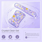 Ospelelf Mouse Pad with Wrist Rest and Ergonomic Gel Keyboard Hand Wrist, Support for Typing Gaming, Relieve Wrist Pain, Cool & Easy to Clean, for Office, Programmer, Home Computer Use Purple Floral - Image 3