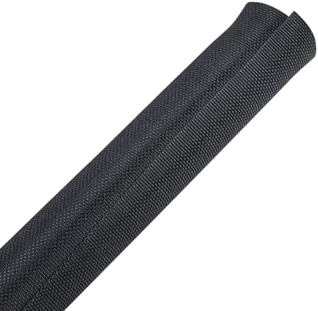 Automotive Mesh Woven Wire Sheathing Split Wire Loom 1"-22ft by Sunnarepoon