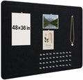 OWLKELA Felt Bulletin Board, 48x36 Inch, Black by OWLKELA