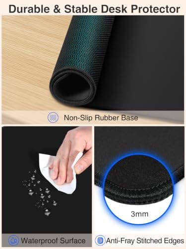 Magnetic Wireless Charging Mouse Pad, 31.5"x15.8" Large Desk Mat - Image 5