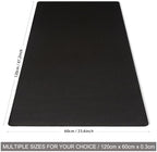Black Mouse Pad Gaming, Mouse Pad Mat for Desk XXXXL 47.2” x 23.6” - Image 6