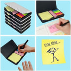 5 Packs Sublimation Faux Leather Blanks Sticky Note Pad Cases for Office Home Desk Decor Accessories - Image 5