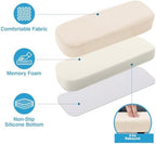 Smiry Memory Foam Office Chair Armrest Pads, Non-Slip Armrest Cushion - Image 3
