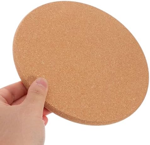 12pcs Round Cork Trivet Pads with Tripod Structure for Pots, Tables Xmas - Image 4