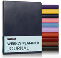 Harbor Weekly Journal Notebook Planner 2027 Leida Navy by Harbor