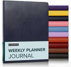 Harbor Weekly Journal Notebook Planner 2027 Leida Navy by Harbor