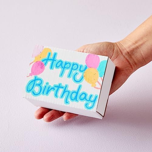 Stockroom Plus Mailing Box - 100 Pack, White, 4 x 3 x 2 Inch Corrugated Cardboard - Foldable Business Card Boxes & Mailers for Storage, Transit & Moving - Image 2