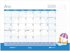 2025 House of Doolittle Seasonal Holiday Depictions 22-inch x 17-inch Monthly Desk Pad Calendar (139-25) - Image 5