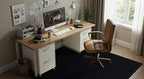 Rhino Mats, Rhino Hide Chair Mat (Lip Option), Office Computer Chair Mat for Hardwood, Tile, Laminate, Concrete and Vinyl Floors, Anti-Slip (Black, 60"x72"-Rectangle) - Image 3