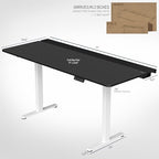 VIVO Black 71 x 30 in Standing Desk, DESK-KIT-E2W-P3B-71 - Image 3
