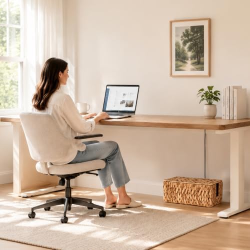 Cable Management Box, Large Cord Organizer Box for Power Strip | Handwoven Water Hyacinth Storage Basket with Metal Frame, Decorative Cable Organizer for Desk, Office, Living Room & Bedroom - Image 6