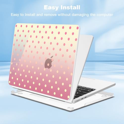 Teryeefi Polka Dots for MacBook Air 13.6 inch Case M5 M4 M3 M2 (2022-2025 2026 Release) - Image 5