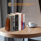 DRELIFAM Wood Handmade Book Ends to Hold Books Large Heavy Duty Bookends for Shelves Decorative Book End for Heavy Books - Image 5