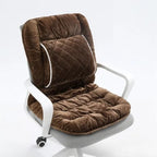 Office Chair Cushion Soft Seat Pad with Backrest Upgraded Lumbar Support Desk Chair Cushions for Dorm, Desk, Rocking Chairs，Patio - Image 7