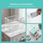 Index Card Box with Hinged Lid and Sign Slot Acrylic - Image 3