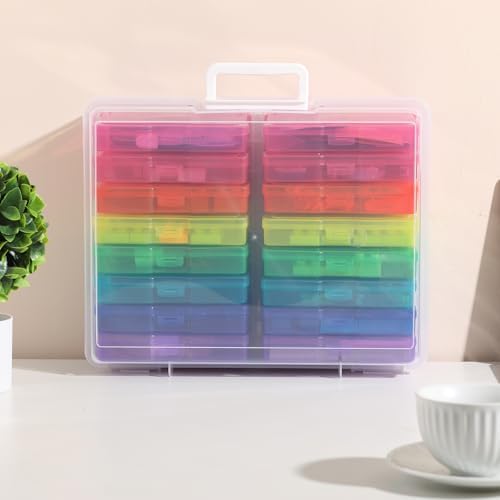 novelinks Photo Storage Boxes with Handle, Photo Organizers and Storage - Image 5
