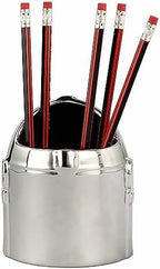 Bioworld The Mandalorian Din Djarin Helmet Pen Cup Silver - Image 5