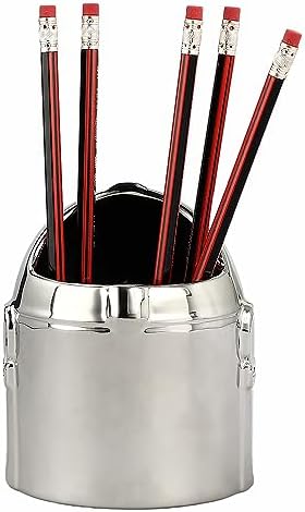Bioworld The Mandalorian Din Djarin Helmet Pen Cup Silver - Image 5