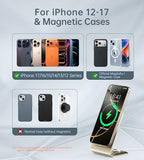 Magnetic Wireless Charger for iPhone 17-12 Series + Aluminum Charger Stand - Image 5