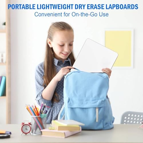 Small Dry Erase Boards Classroom Pack 12 x 9 Inch 12 Pack Whiteboard - Image 7